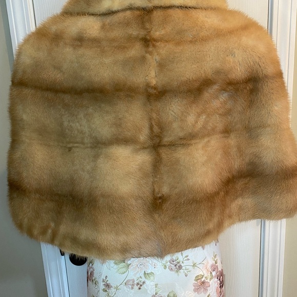 Vintage Genuine MINK Shawl - Picture 2 of 5